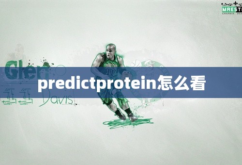 predictprotein怎么看